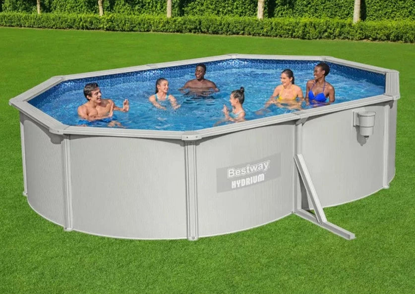 Bestway Hydrium Large 5m Steel Wall Above Ground Pool Kit