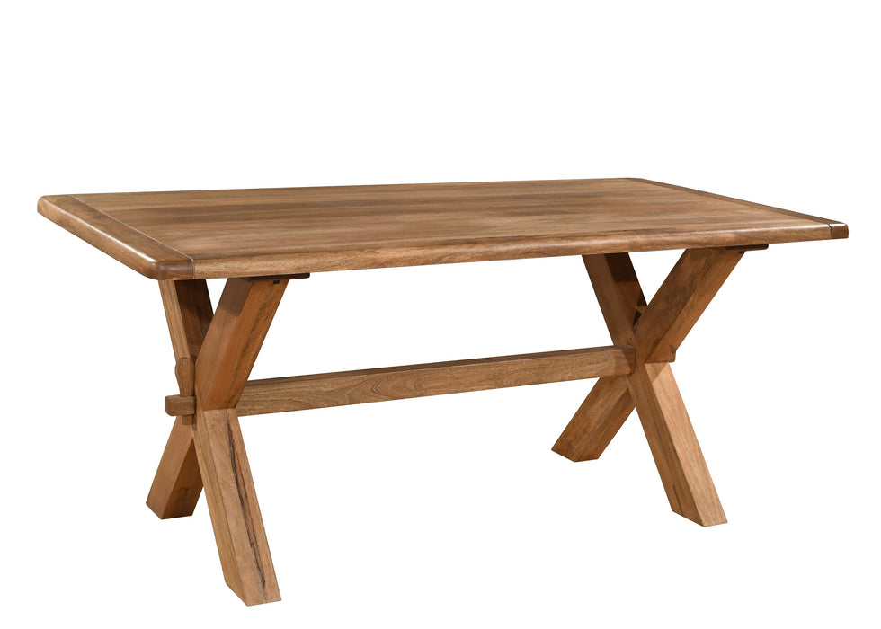 'Dorset' Rustic Solid Mango Wood Medium 175cm Dining Table