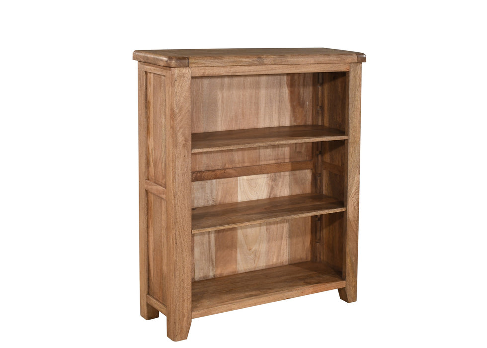'Dorset' Rustic Solid Mango Wood Small Bookcase Storage Unit