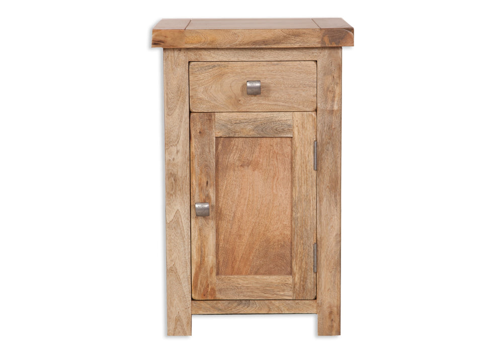 Odisha Solid Chunky Mango Wood 1 Drawer Bedside Cabinet