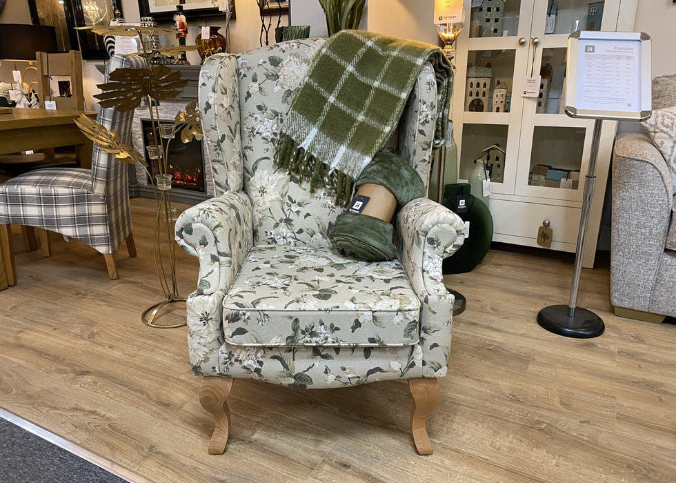 ‘Surrey’ Special Offer Occasional High Backed Scroll Wing Arm Chair