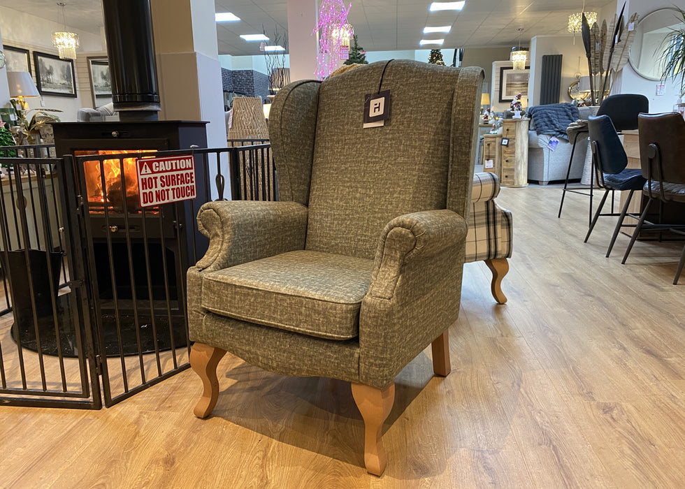 ‘Surrey’ Special Offer Occasional High Backed Scroll Wing Arm Chair