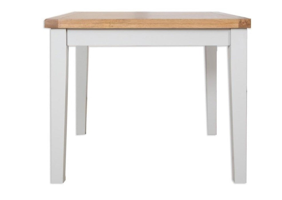 'Oakwood Living' Grey Painted Oak 0.90 Dining Table