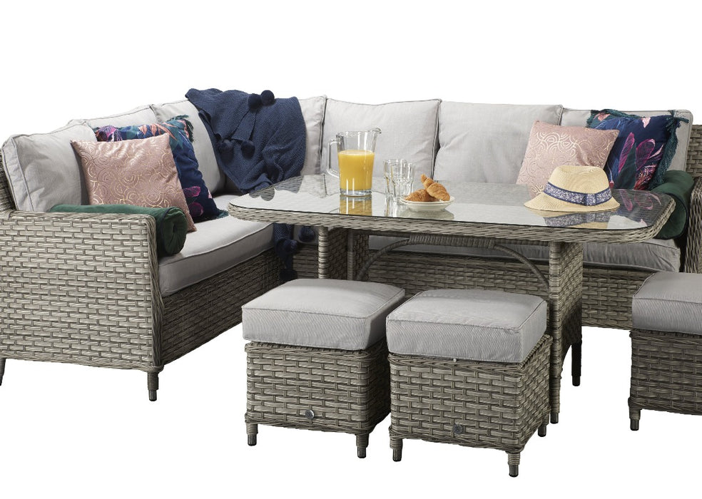 Signature Weave Edwina Rattan Corner Sofa Set EDWI0259 Garden Furniture