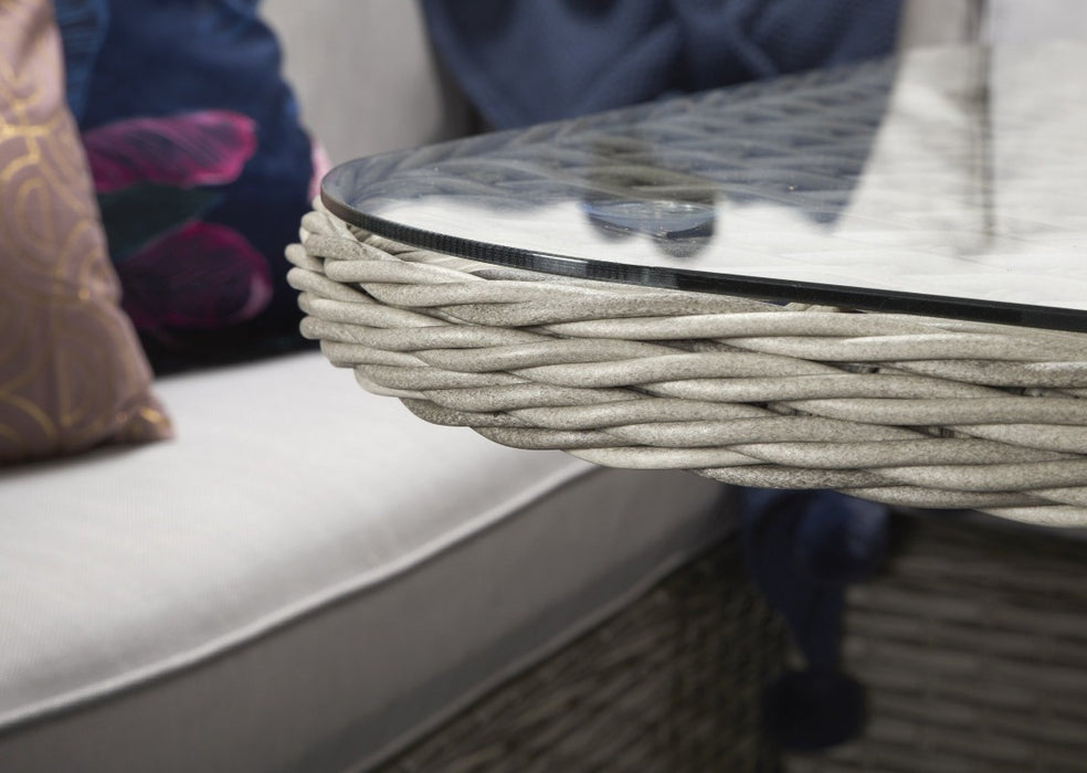 Signature Weave Edwina Rattan Corner Sofa Set EDWI0259 Garden Furniture