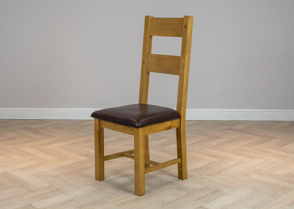 Oakwood Living Country Oak Dining Chair