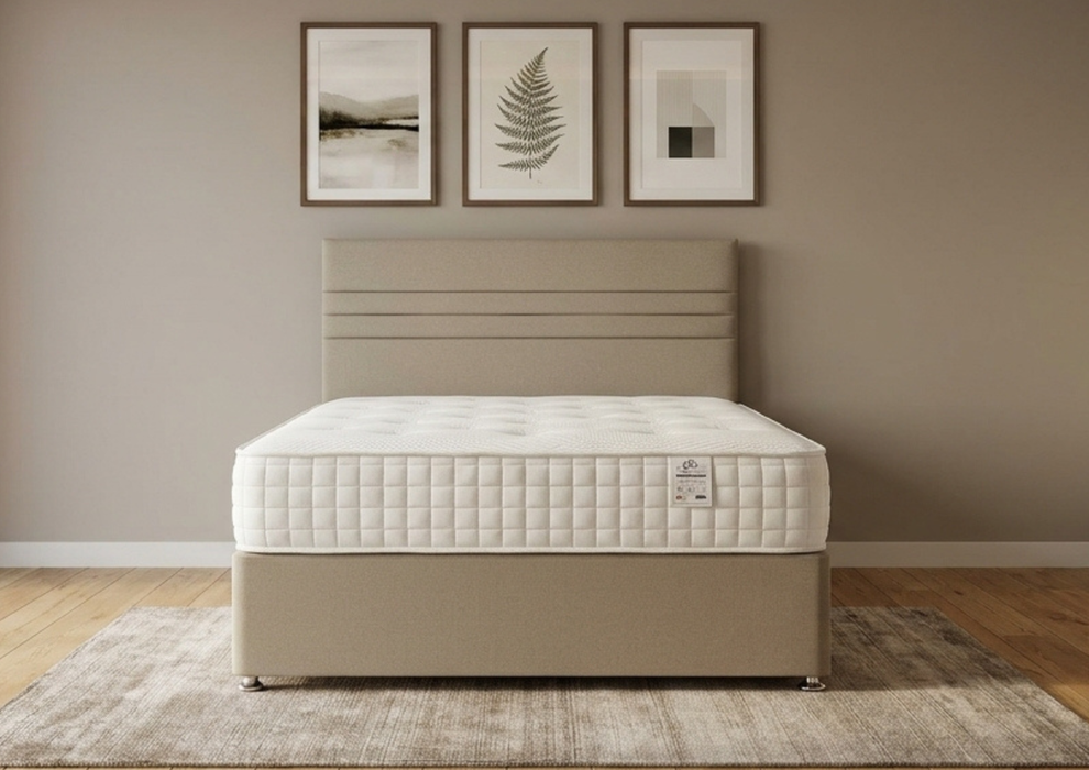 Essentials Luxury 1000 Pocket Sprung Mattress Bed Packages - Available to Order in a wide range of fabrics & Colours