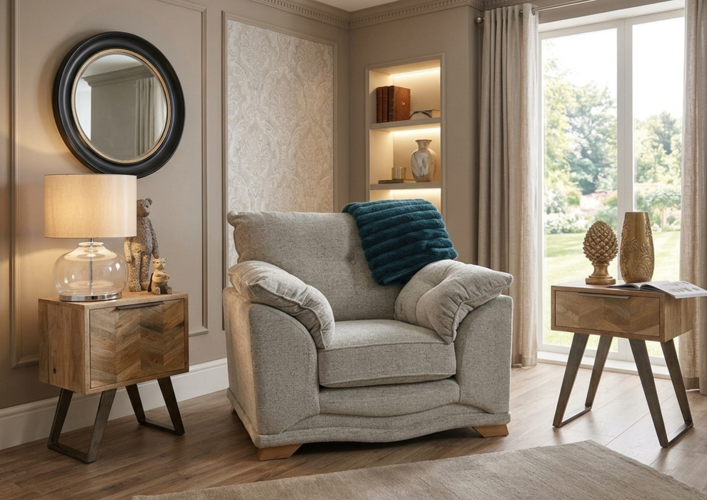 ‘Nicole’ Sofa Collection - Available In a Wide Range of Fabrics & Colours