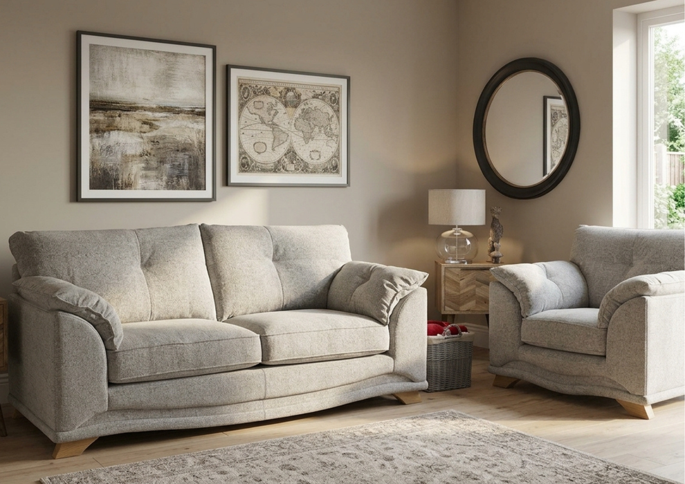 ‘Nicole’ Sofa Collection - Available In a Wide Range of Fabrics & Colours