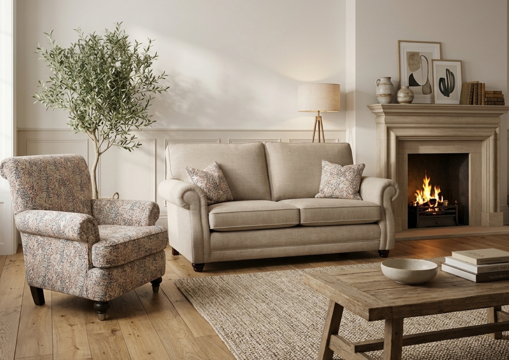 'Sinead’ Sofa Collection - Made to Measure Bespoke Sofa Range - Available In a Wide Range of Fabrics & Colours