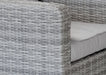 Rio Outdoor Grey Corner Sofa Coffee Table Furniture Set with Armchair and Stools