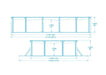 Bestway Hydrium Large 6.1m Steel Wall Above Ground Pool Kit