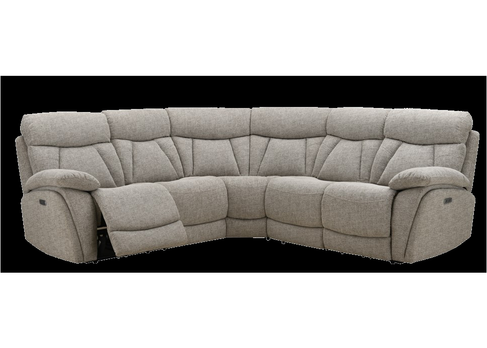 'Boston' Electric Power Recliner Sofa Collection Lisbon Beige - Sofas, Chair & Corner
