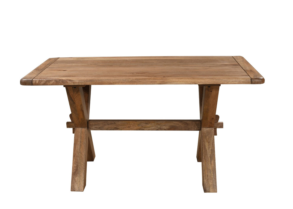 'Dorset' Rustic Solid Mango Wood Small 135cm Dining Table