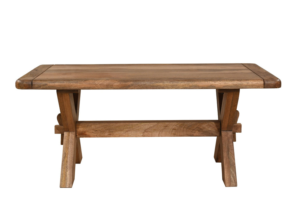 'Dorset' Rustic Solid Mango Wood Occasional Coffee Table