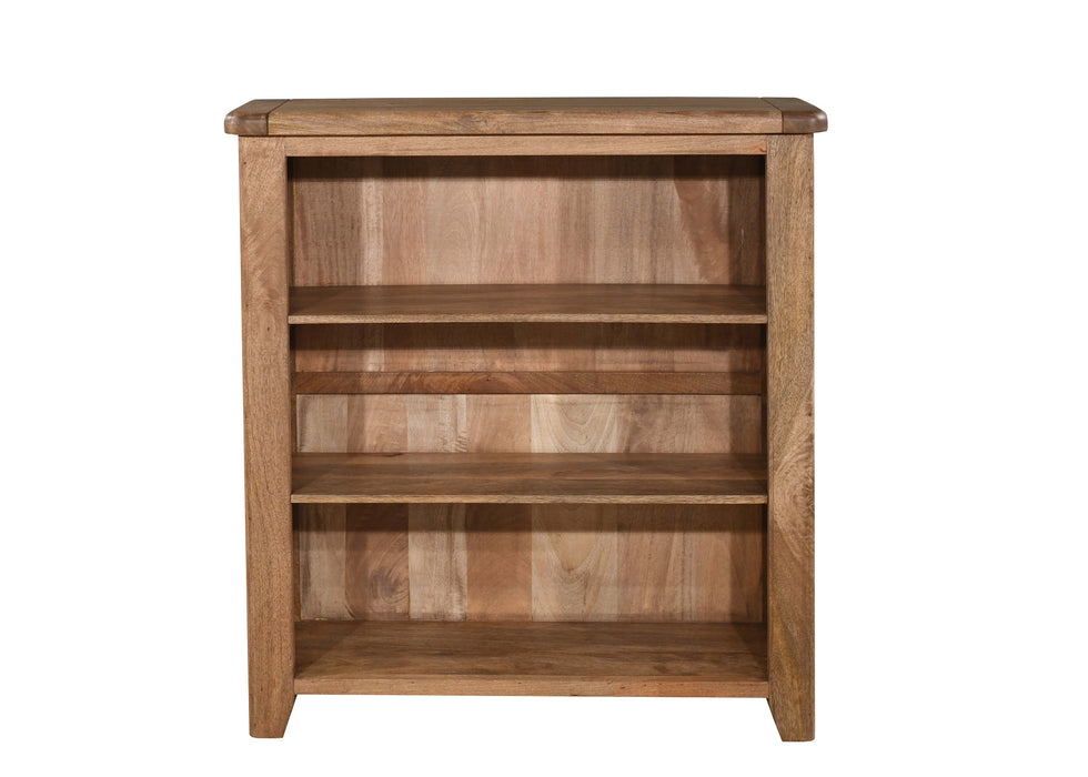 'Dorset' Rustic Solid Mango Wood Small Bookcase Storage Unit