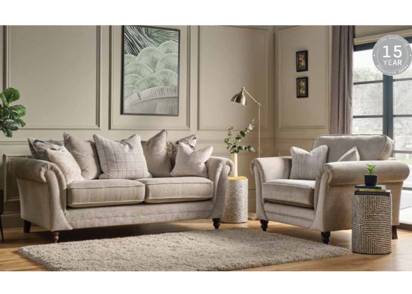 ‘Danbury’ Sofa Collection - Available In a Wide Range of Fabrics, Colours & Styles