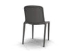 Hatton Indoor Outdoor Iron Grey Plastic Stacking Dining Cafe School Bistro Chairs