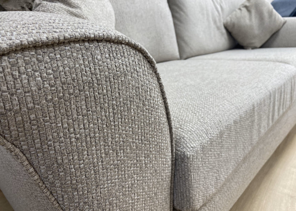‘Lottie’ Special Offer Natural Beige Fabric 3 & 2 Seater Sofa Package Deal