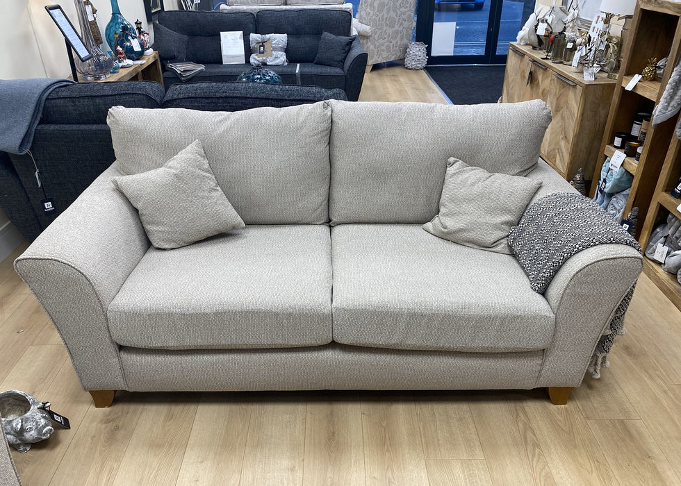 ‘Lottie’ Special Offer Natural Beige Fabric 3 & 2 Seater Sofa Package Deal