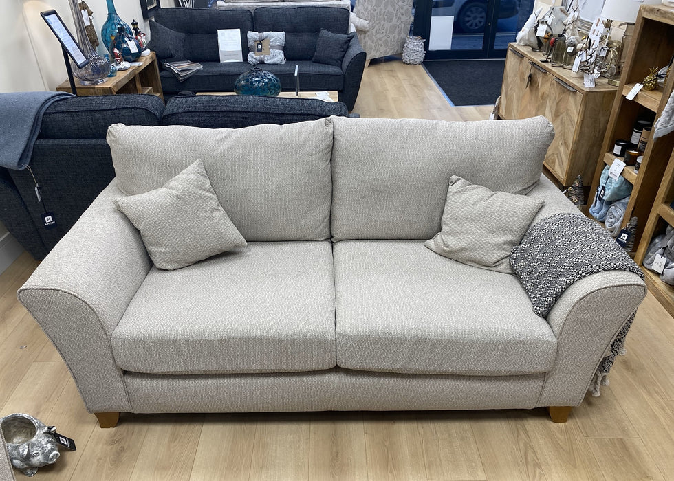 ‘Lottie’ Special Offer Natural Beige Fabric 3 & 2 Seater Sofa Package Deal