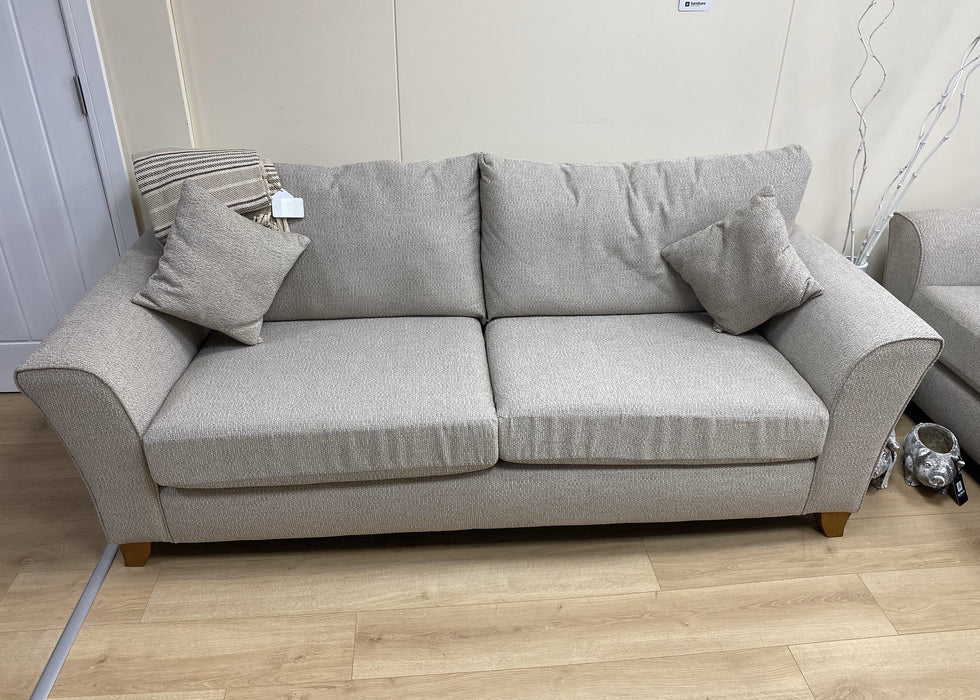 ‘Lottie’ Special Offer Natural Beige Fabric 3 & 2 Seater Sofa Package Deal