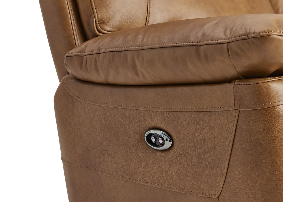 ‘Lucia’ Leather Suite Power Recliner Sofa Collection 3 Seater 2 Seater & Chair - Available In a Range of Colours