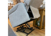 Malaga Electric Dual Motor Rise & Recliner Chair in Natural Fabric