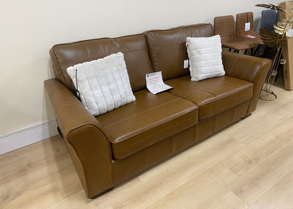 Marks & Spencer 'Lincoln' 3 Seater Leather Sofa Special Offer