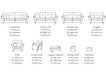 ‘Nevada’ Sofa Collection - Available In a Wide Range of Fabrics, Colours & Styles