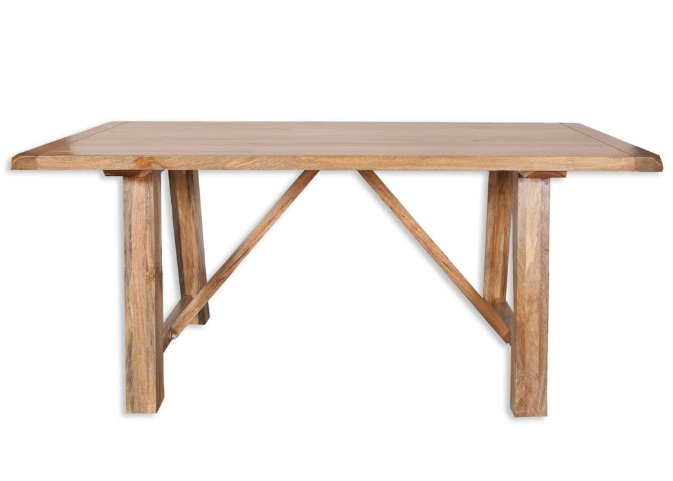 Odisha Solid Chunky Mango Wood Medium Dining Table