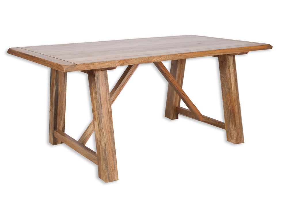 Odisha Solid Chunky Mango Wood Medium Dining Table