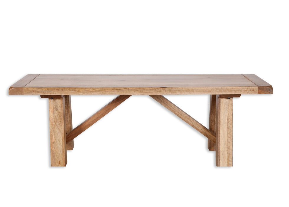 Odisha Solid Chunky Mango Wood Small Dining Bench