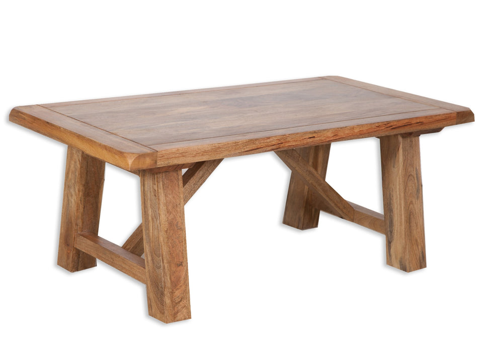 Odisha Solid Chunky Mango Wood Coffee Table