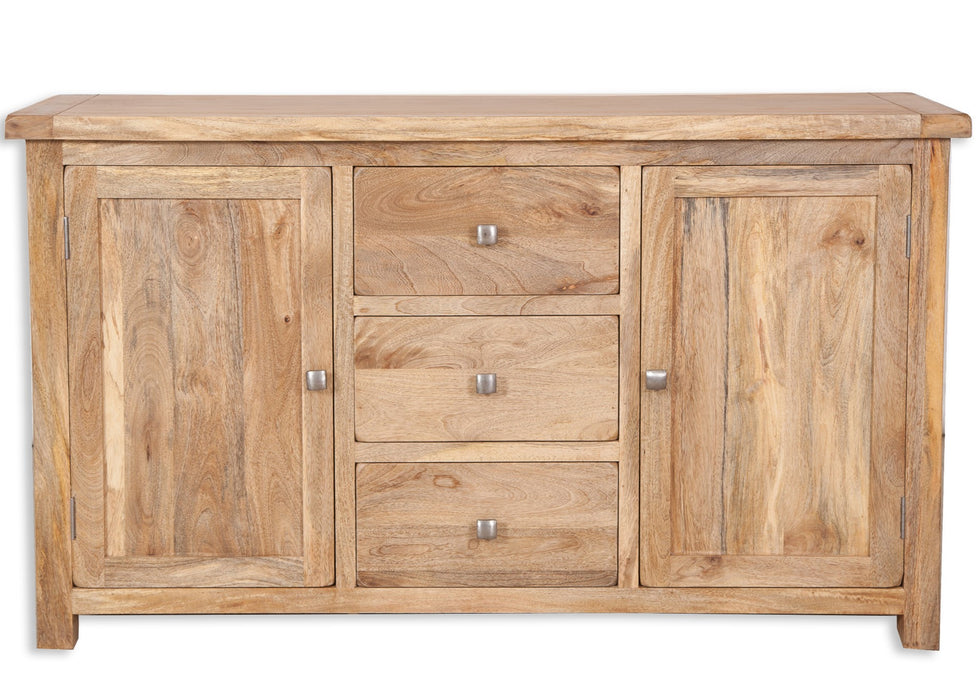Odisha Solid Chunky Mango Wood Large 2 Door Sideboard