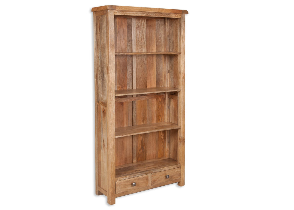 Odisha Solid Chunky Mango Wood Large Bookcase