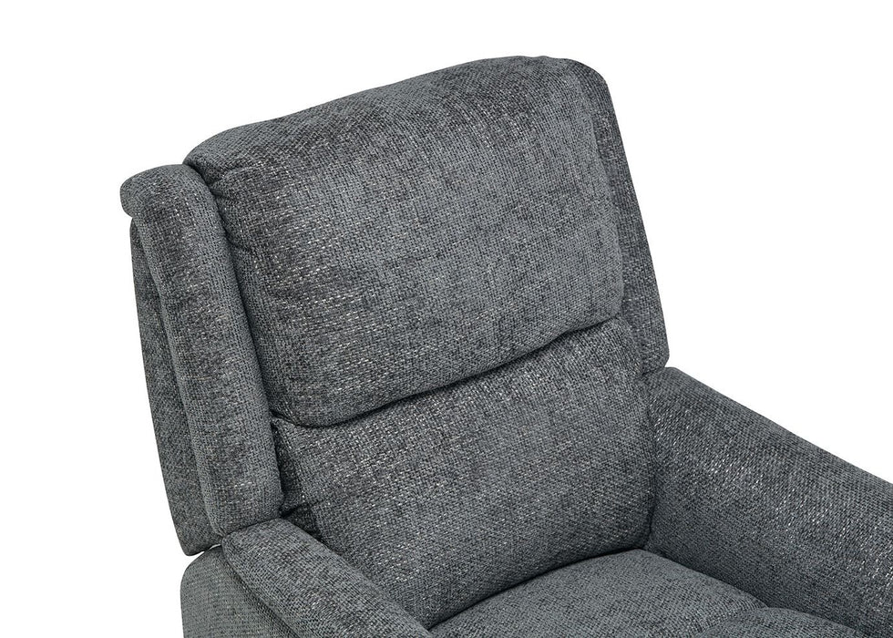Palermo Electric Dual Motor Rise & Recliner Chair in Graphite Fabric