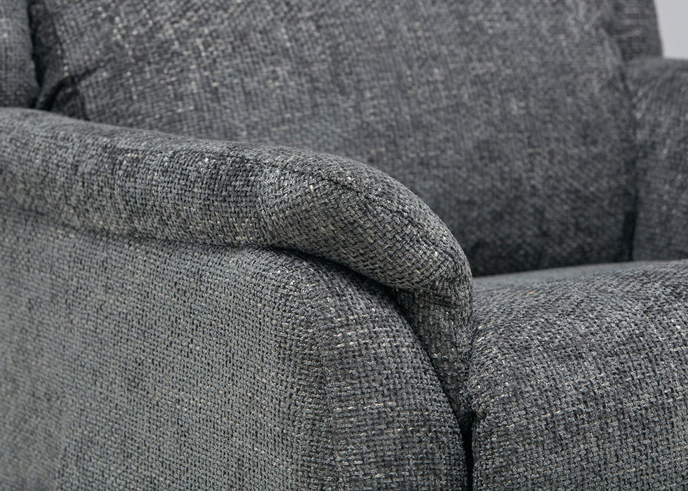 Palermo Electric Dual Motor Rise & Recliner Chair in Graphite Fabric