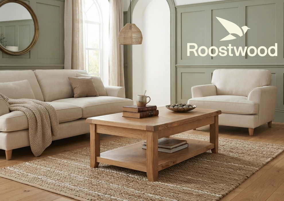 Roostwood 'Malvern' Country Oak Coffee Table