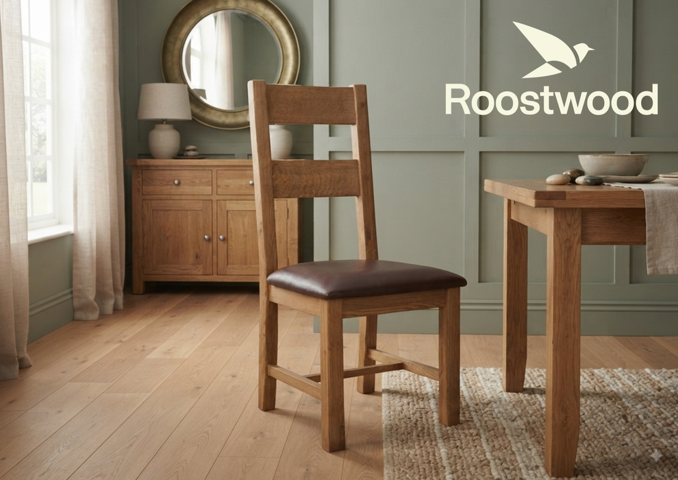 Roostwood 'Malvern' Country Oak Dining Chair