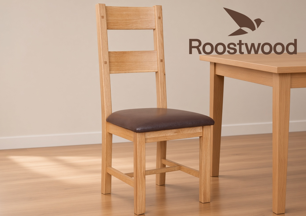 Roostwood 'Malvern' Natural Oak Dining Chair