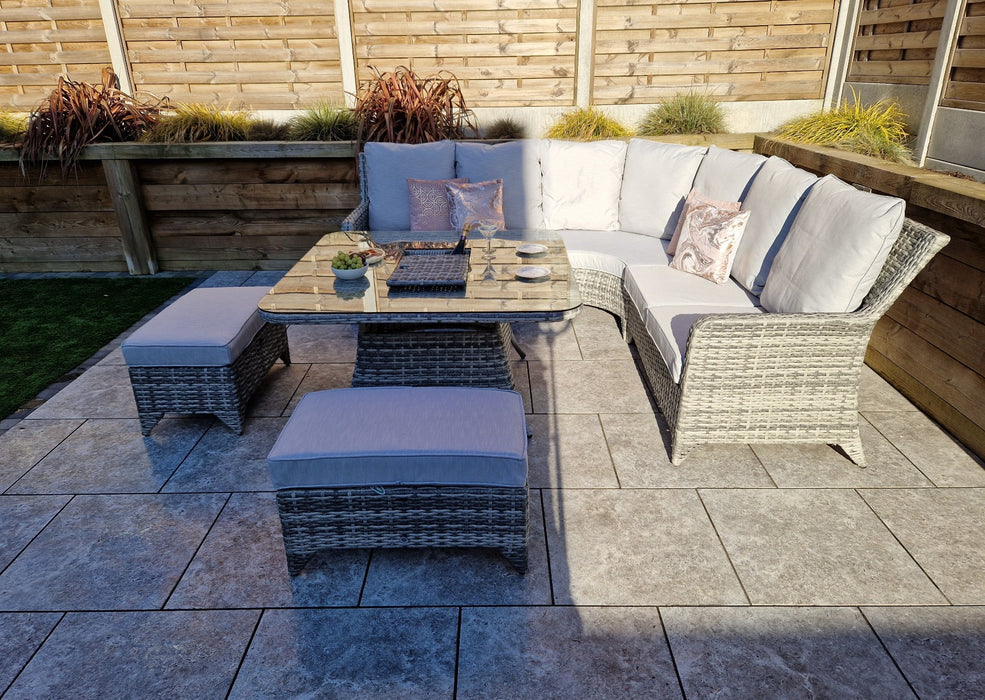 Rattan Sofa Dining Cayman Rattan Corner Dining Set Sorrento Rattan