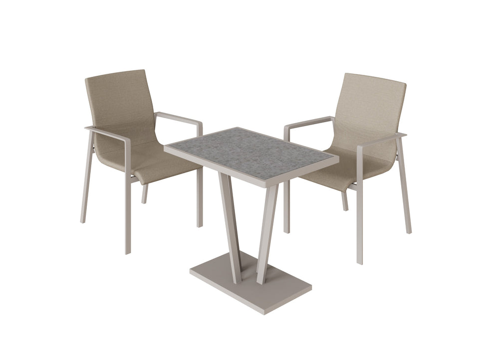 Venus Outdoor Aluminium 2 Seater Bistro Dining Set