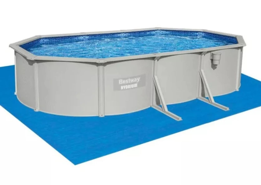Bestway Hydrium Large 6.1m Steel Wall Above Ground Pool Kit