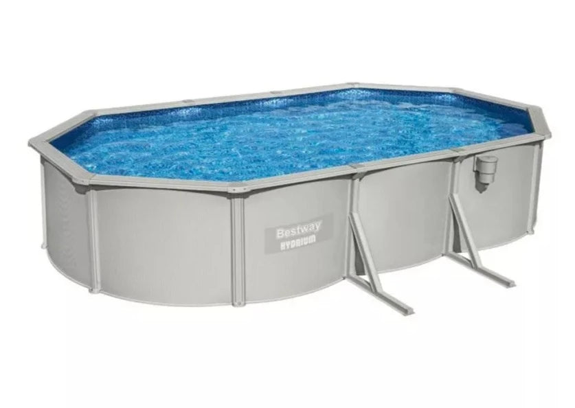 Bestway Hydrium Large 6.1m Steel Wall Above Ground Pool Kit