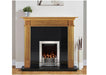 Woodthorpe Traditional Real Oak Veneer Fireplace Fire Surround Mantle