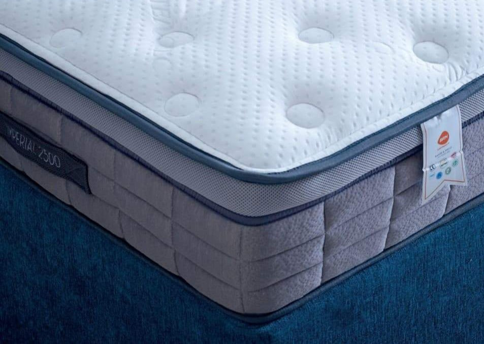 Imperial 2500 Pocket Sprung Gel Infused Memory Foam Rolled Mattress