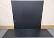 Black Effect HPL Laminate Fireplace Back Panel & Hearth Set