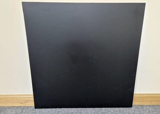 Black Effect HPL Laminate Fireplace Back Panel & Hearth Set