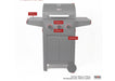 Fogo & Chama Firecracker - 3 Burner Gas BBQ